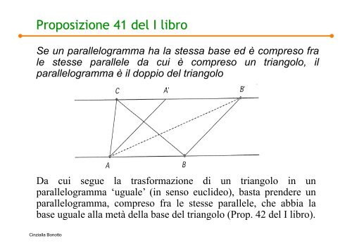 Per Euclide non esiste una via regia - Matematica