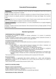 standard.pronta accoglienza - Comune di Perugia