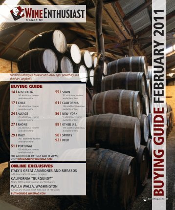 Wine Enthusiast Advance Buying Guide Feb 2011 ... - Empson USA