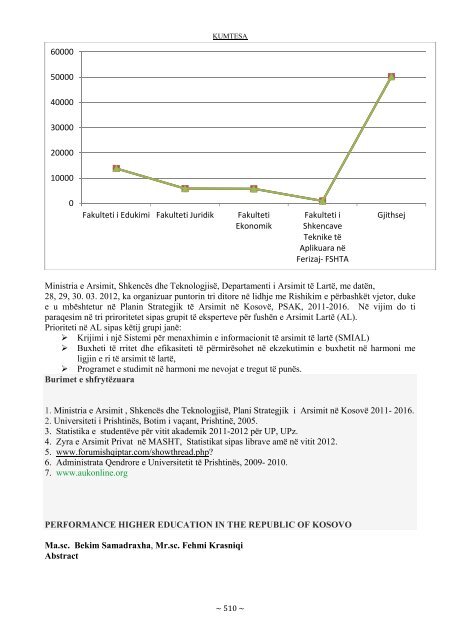 Java e Shkencës 2012 - Universiteti i Prishtinës