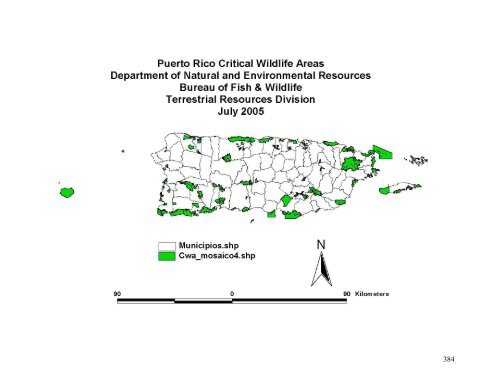 Puerto Rico Critical Wildlife Areas - Puerto DRNA - Gobierno de ...