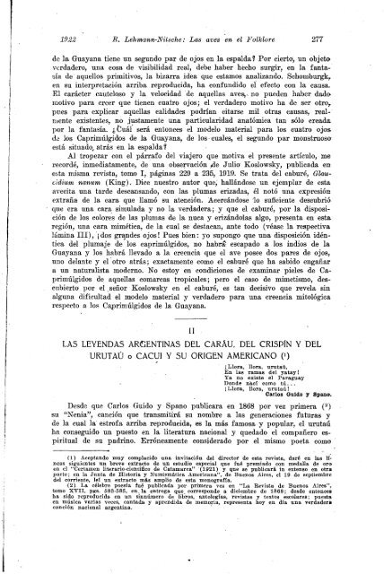 Lehmann-Nitsche, R.. - Biblioteca Digital FCEN UBA - Universidad ...