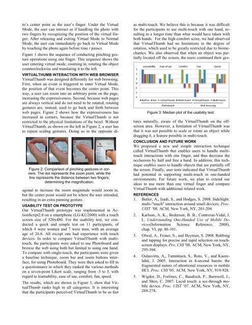 One-Handed Multi-Touch Emulation Technique on Small ... - ACM