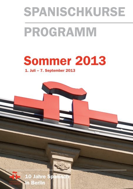 Programm (pdf) - Instituto Cervantes Berlin