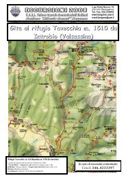 Gita al rifugio Tavecchia m. 1510 da Introbio (Valsassina)