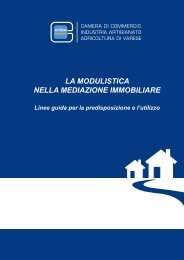 La modulistica nella mediazione immobiliare - CCIAA di Varese