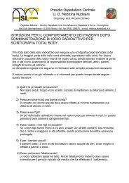 istruzioni 131I WB.pdf - ASL Viterbo