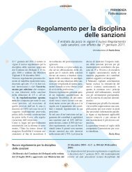 Regolamento per la disciplina delle sanzioni - Cassa Forense