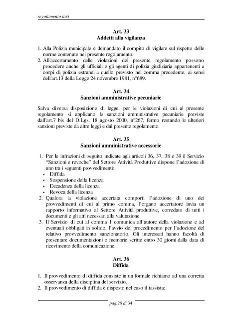 Regolamento - Comune di Palermo