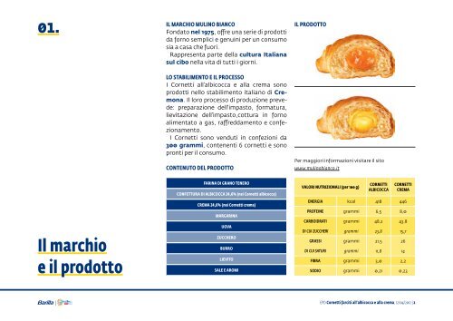 Cornetti farciti all'albicocca e alla crema