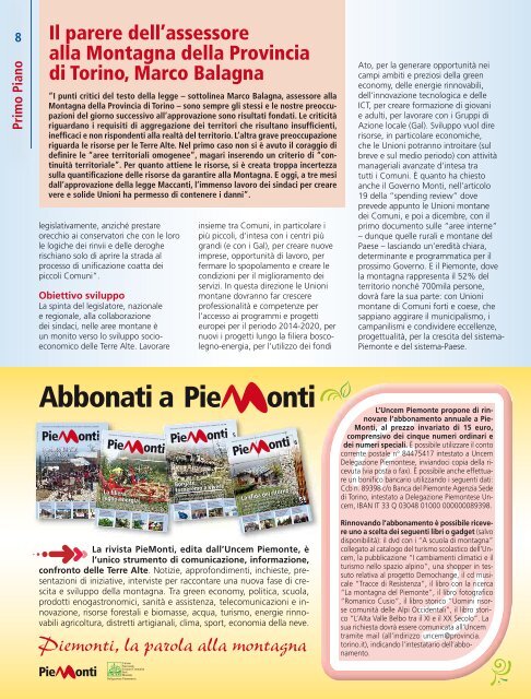 PieMonti 6-2012.pdf - Comune di Alpette