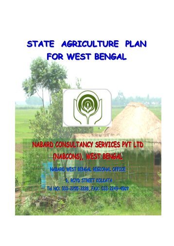 state agriculture plan for west bengal - Rashtriya Krishi Vikas Yojana