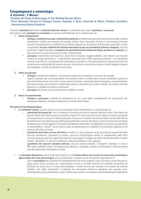 Abstract Book - Associazione Vulvodinia