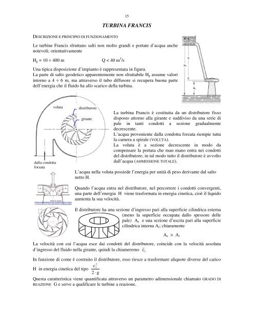 TURBINA FRANCIS - Pesenti