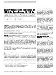 Sex Differences in Incidence of IPPM in Age-Group ... - Diabetes Care