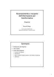 12. Filogenesi (pdf, it, 269 KB, 6/7/10)