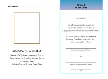 Fé em Deus Para Meninas - Igreja-jesus-cristo.cv