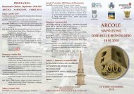 Programma - Comune di Arcole