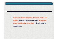 Scrivete ripetutamente il vostro nome sul foglio mentre allo stesso ...