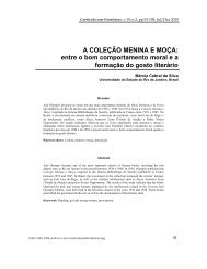 a coleção menina e moça - Currículo sem Fronteiras