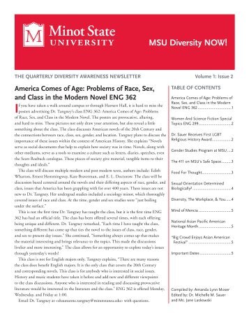 MSU Diversity Now! - Minot State University