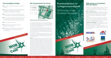 Kommunikation in Lichtgeschwindigkeit ... - WOBCOM GmbH