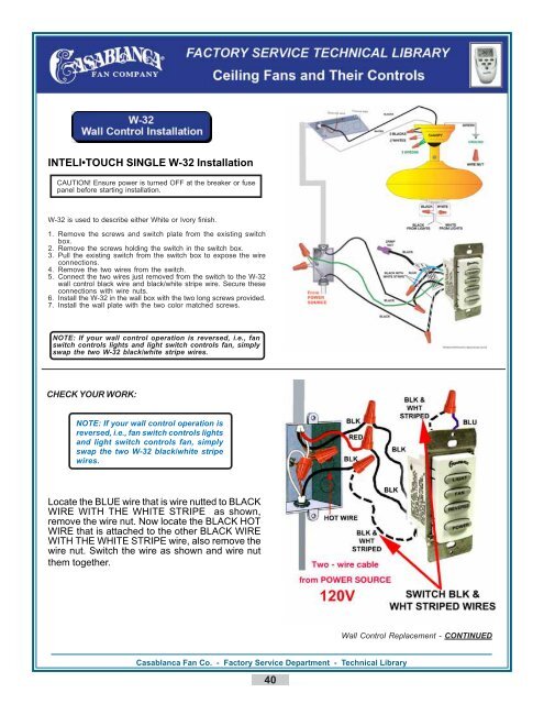 Casablanca Inteli Touch Fan Wiring Diagram - Wiring Diagram