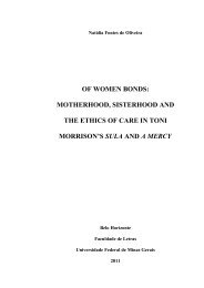 of women bonds: motherhood, sisterhood and the ethics of care in ...