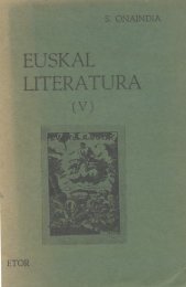 Euskal Literatura V