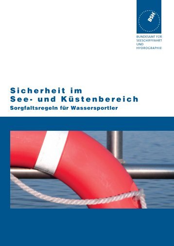 Sicherheit im See- und Küstenbereich – Sorgfaltsregeln für ...