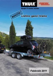 LISTINO AL PUBBLICO gANCI TrAINO ed ACCeSSOrI