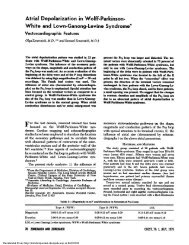 Atrial Depolarization in Wolff-Parkinson- White and Lown-Ganong ...