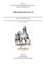 LIBRO GENEALOGICO VOL. III - ANICA