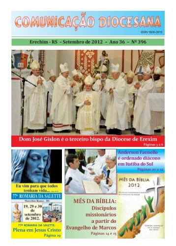 COMUNICAÇÃO DIOCESANA - Diocese de Erexim