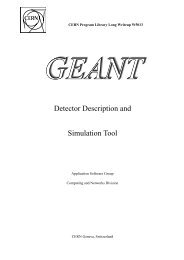 Detector Description and Simulation Tool - Collection.europarchive ...