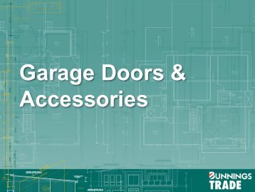 Garage Doors & Accessories - Whole of House - Bunnings