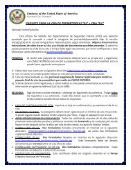 Requisitos para Visas de Prometido(a) - Apply for a U.S. Visa