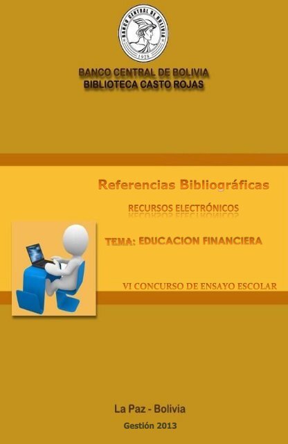 Referencias Bibliográficas Recursos Electrónicos. - Banco Central ...
