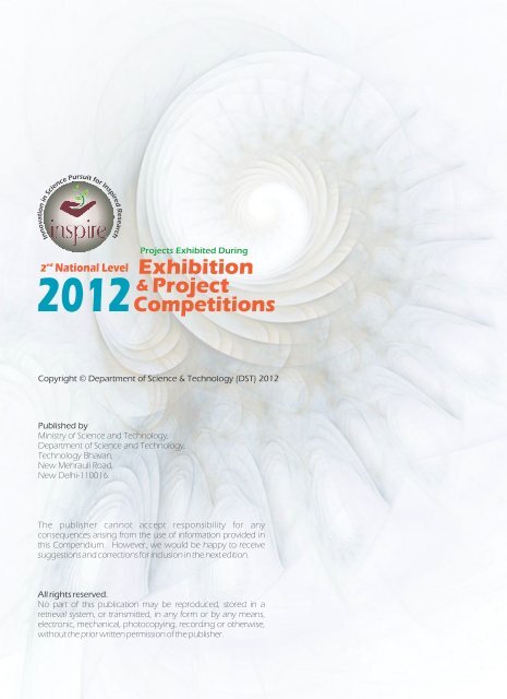 Compendium of Projects Exhibited during the 2nd NLEPC - Vol I