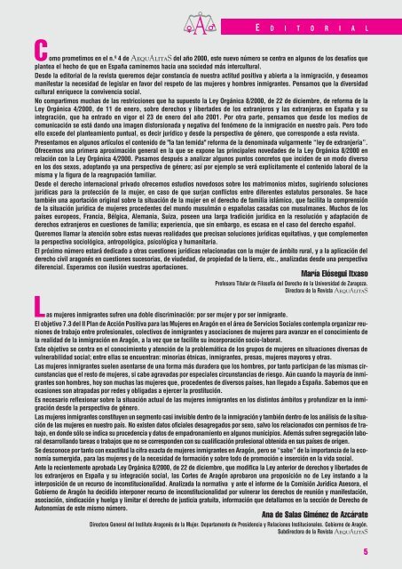 portada. nº 6PDF - Universidad de Zaragoza
