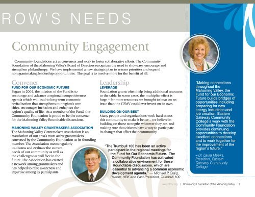 2011 Annual Report - Community Foundation of the Mahoning Valley