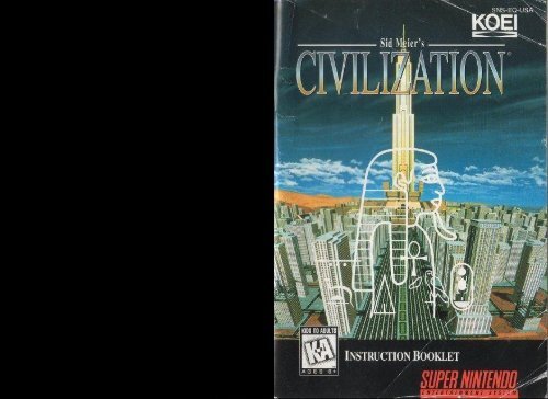 Sid Meier's Civilization - Nintendo SNES - Manual - gamesdbase.com