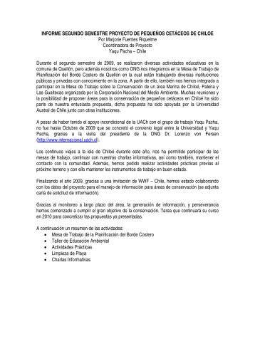 Mesa de Trabajo sobre la Planificacin del Borde ... - Yaqu Pacha