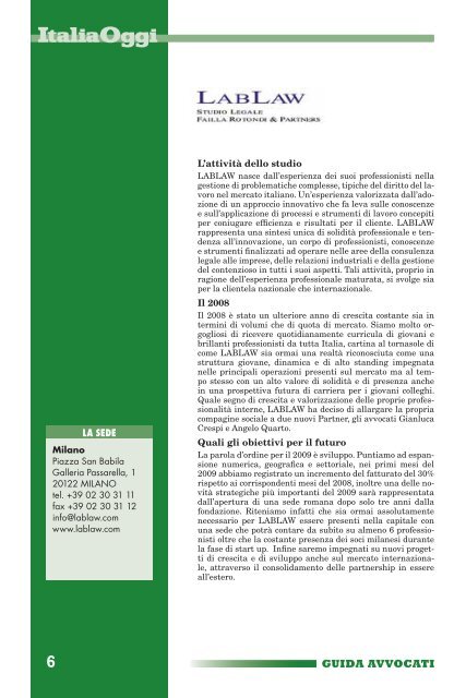 I migliori studi legali per practice e per regione - Studio Legale ...