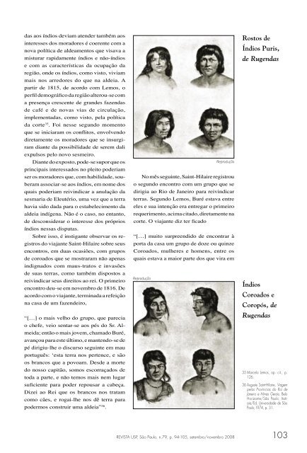 Os Índios no Tempo da Corte – Reflexões sobre Política ... - USP