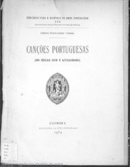 Canções Portuguesas (Do Século XVIII à Actualidade) (1934