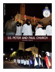 SS. PETER AND PAUL CHURCH - Saints Peter and Paul Church