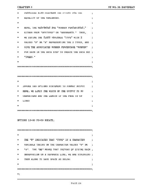 Experimental Statistics for Biological Sciences I - NCSU Statistics ...