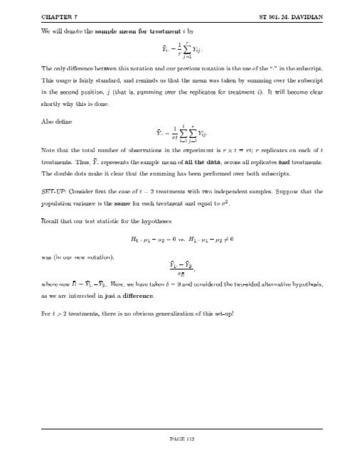 Experimental Statistics for Biological Sciences I - NCSU Statistics ...