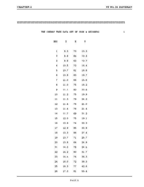 Experimental Statistics for Biological Sciences I - NCSU Statistics ...